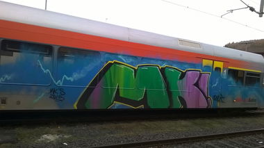 Graffiti Train - Photo by deinemudda