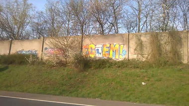 Graffiti Wall - Photo by deinemudda