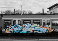 Graffiti Train - Photo by deinemudda (2018)