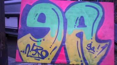 Graffiti Bombing - Photo by deinemudda