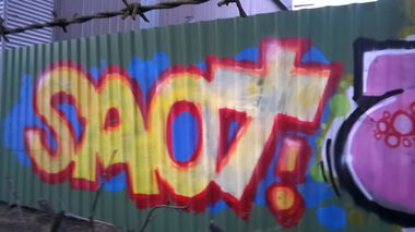 Graffiti Bombing - Photo by deinemudda