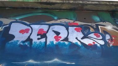 Graffiti Wall - Photo by deinemudda