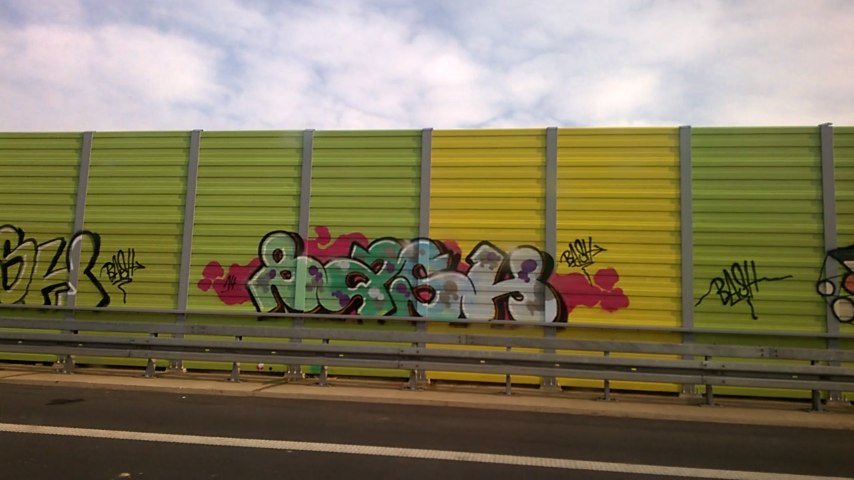 Graffiti Wall - Photo by deinemudda