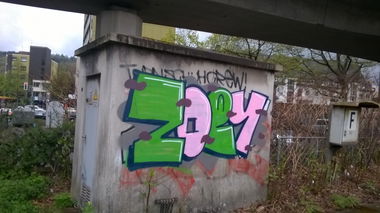 Graffiti Wall - Photo by deinemudda