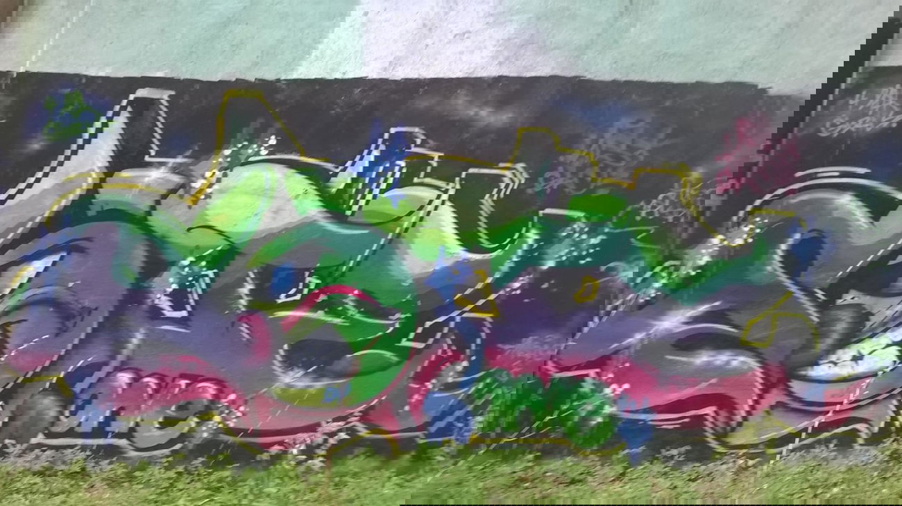 Graffiti Wall - Photo by deinemudda