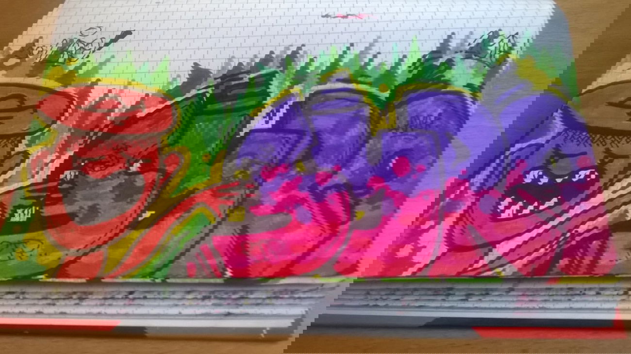 Graffiti Sketch - Photo by deinemudda