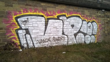 Graffiti Bombing - Photo by deinemudda