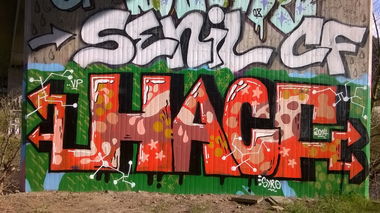 Graffiti Wall - Photo by deinemudda