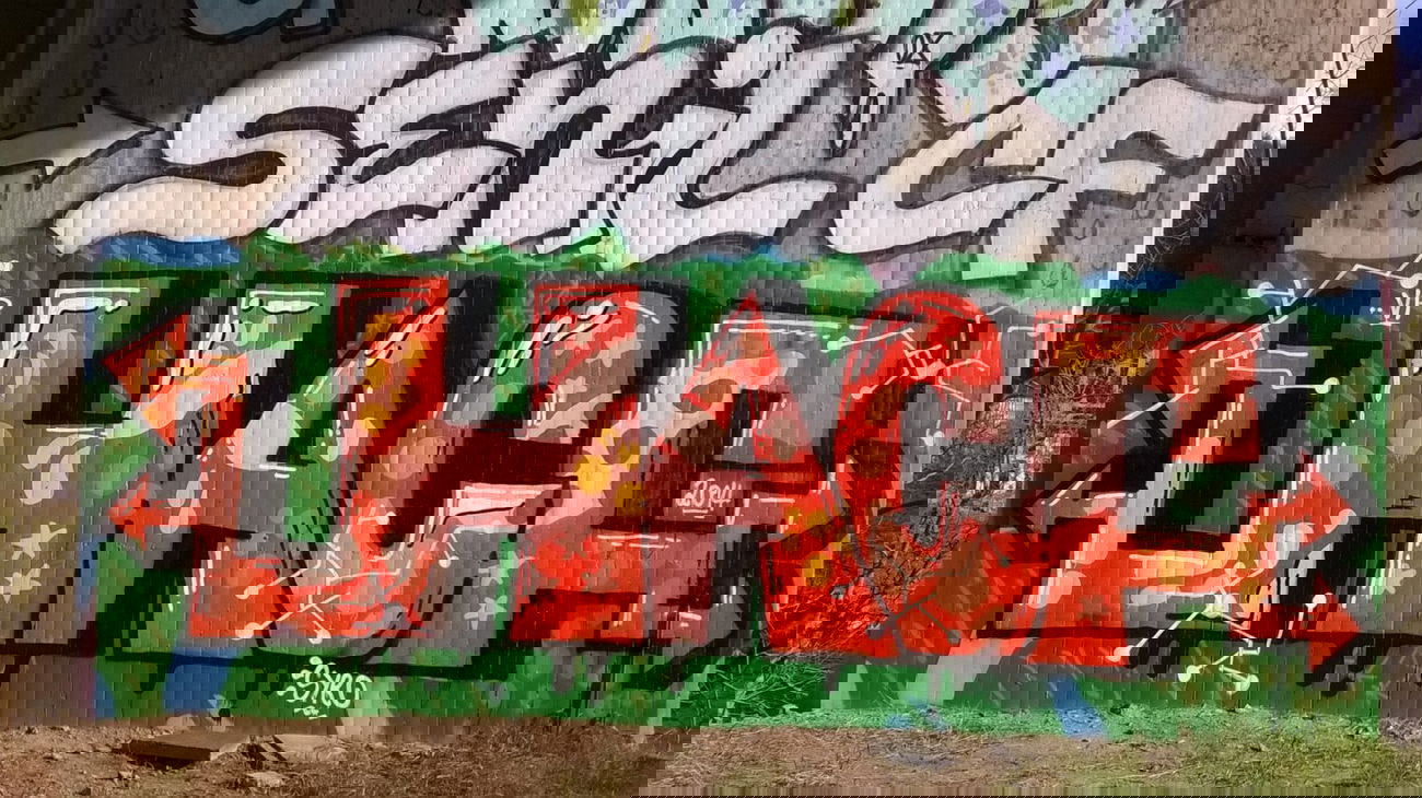 Graffiti Wall - Photo by deinemudda