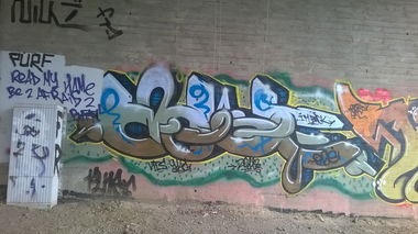 Graffiti Wall - Photo by deinemudda