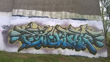 Graffiti Wall - Photo by deinemudda