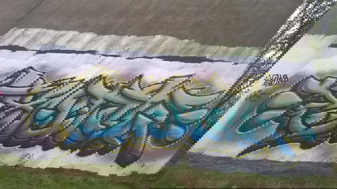 Graffiti Wall - Photo by deinemudda