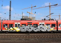 Graffiti Train - Photo by deinemudda