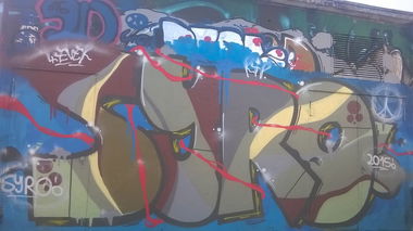 Graffiti Wall - Photo by deinemudda