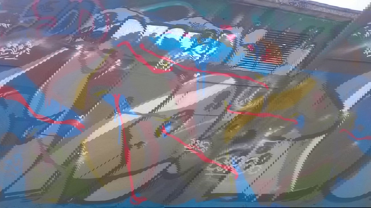 Graffiti Wall - Photo by deinemudda