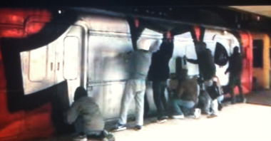 Graffiti Train - Photo by deinvatter