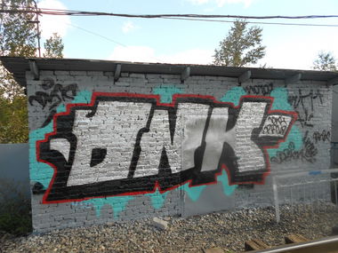 Graffiti Bombing in Sergiyev Posad - Photo by dekorow88 (2012)