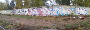 Graffiti Wall - Photo by demos_spk - demos, din, moek