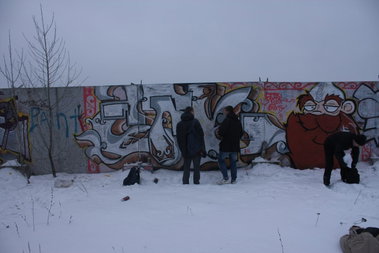 Graffiti Wall - Photo by demos_spk - DEMOS, DEMO, SKOLZ