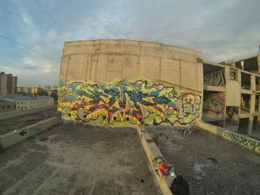 Graffiti Bombing - Photo by demos_spk - demo, demos, bozik