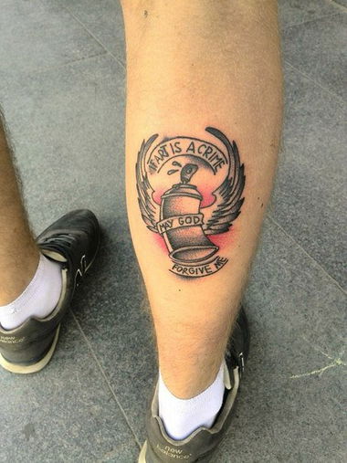 Graffiti Artwork - Photo by demos_spk - tatoo, graffiti, demos