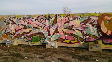 Graffiti Wall - Photo by demos_spk - demos, fsal