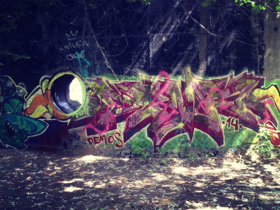 Graffiti Wall - Photo by demos_spk - demos, pin, atas