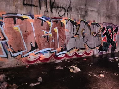 Graffiti Bombing - Photo by demos_spk