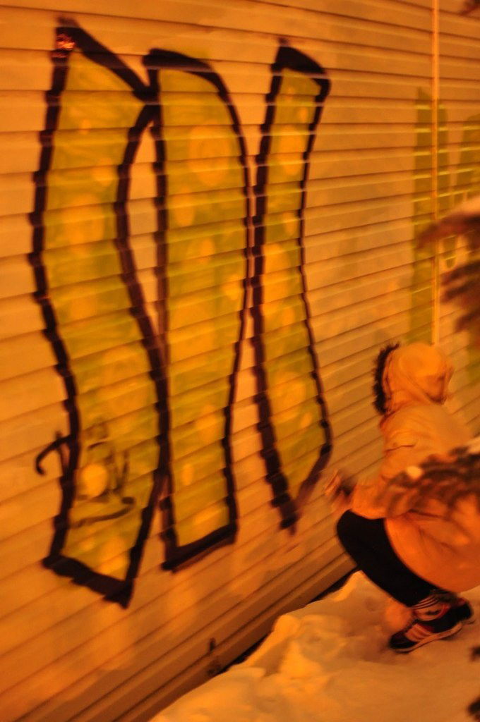 Graffiti Bombing - Photo by demos_spk - vodka, de, art