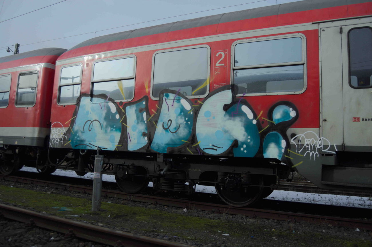 Graffiti Train - Photo by deps - deps (2017)