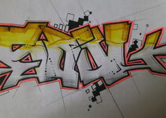 Graffiti Sketch - Photo by derKriebel