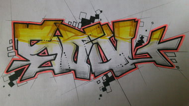 Graffiti Sketch - Photo by derKriebel