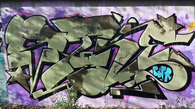 Graffiti Wall in Würzburg - Photo by derStoke - Stoke (2014)