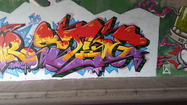 Graffiti Wall in Würzburg - Photo by derStoke - Stoke (2014)