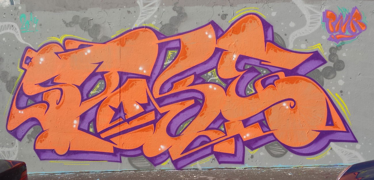 Graffiti Wall in Würzburg - Photo by derStoke - Stoke (2014)