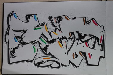 Graffiti Wall - Photo by derStoke - der, Stoke (2015)