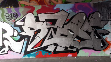 Graffiti Wall in Würzburg - Photo by derStoke - Stoke (2014)