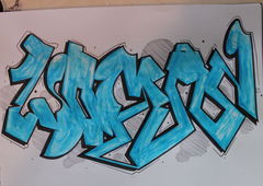 Graffiti Wall in Würzburg - Photo by derStoke - der, Stoke (2015)