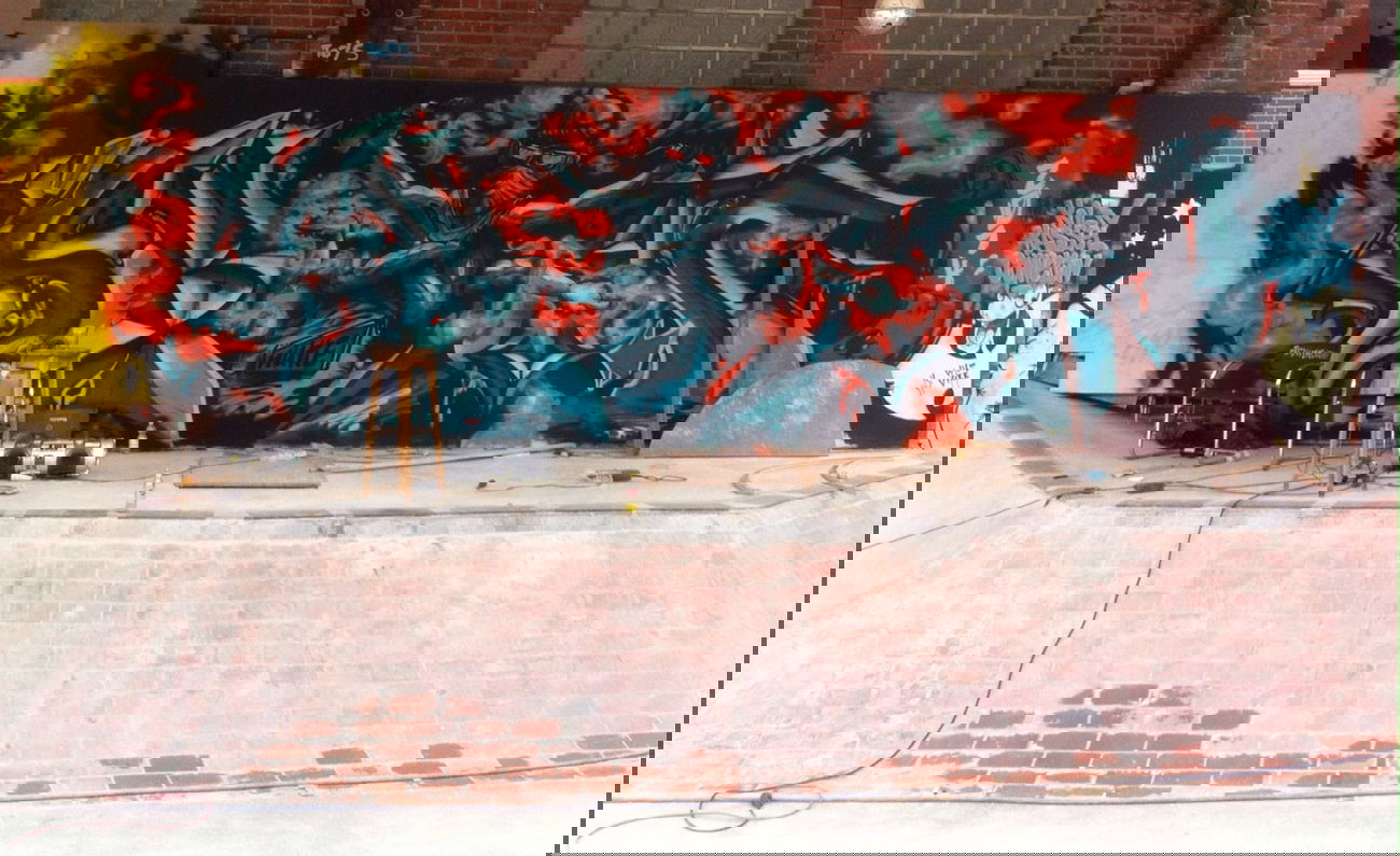 Graffiti Wall - Photo by derabgraser