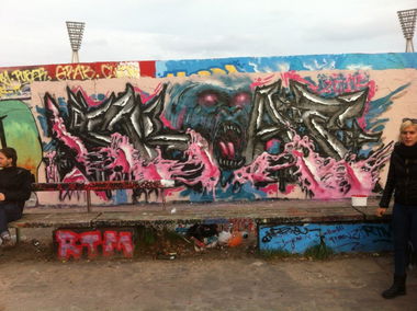 Graffiti Wall - Photo by derabgraser - skaf, cologne
