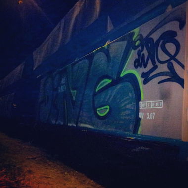 Graffiti Train - Photo by derdubstepdingo - Cargo, güter, yard (2013)