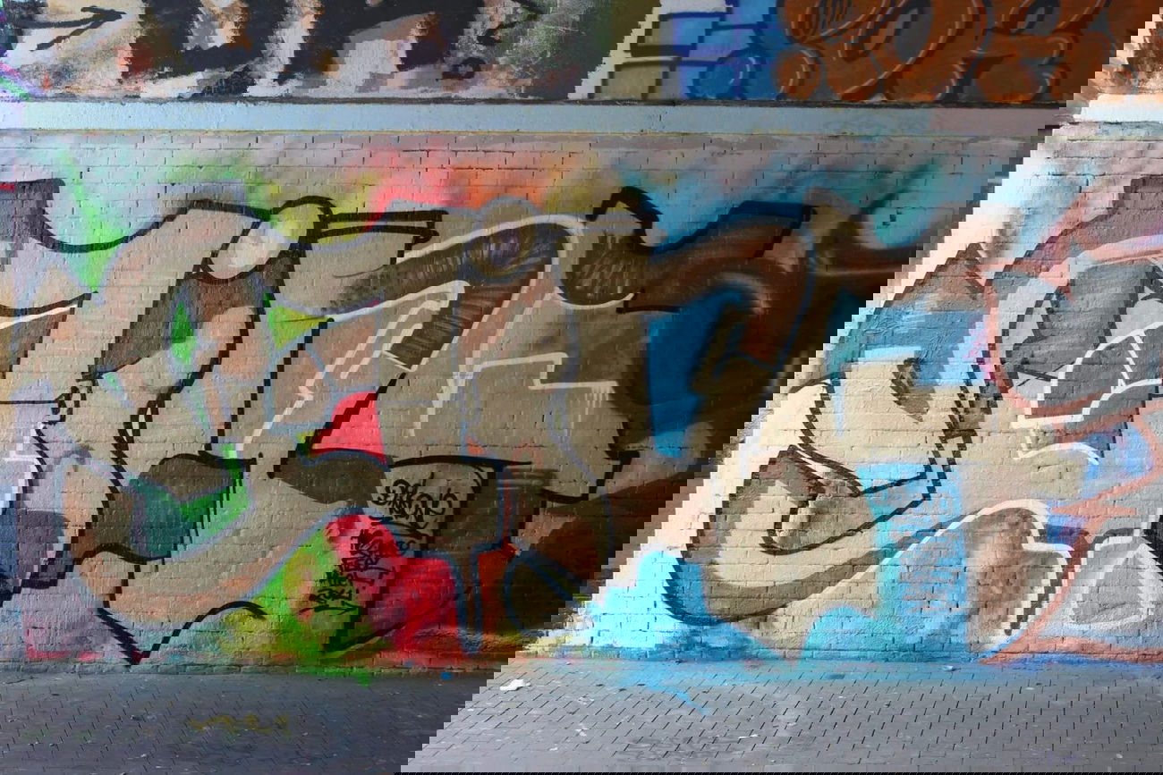 Graffiti Wall - Photo by derdubstepdingo - Dingo, ding, dingodrunk (2014)