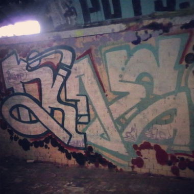 Graffiti Wall - Photo by derdubstepdingo - ding, dingo, drunk (2014)