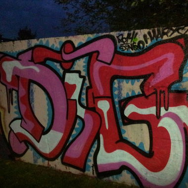 Graffiti Wall - Photo by derdubstepdingo - hall, sone, ding (2014)