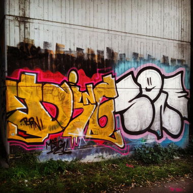 Graffiti Wall - Photo by derdubstepdingo - Ding, sone, msig (2014)