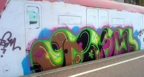 Graffiti Train - Photo by deringo - fiom