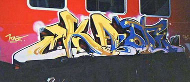 Graffiti Train - Photo by deringo - Böse, pilze, rhs