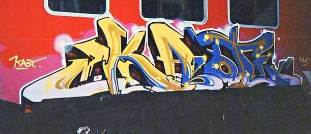 Graffiti Train - Photo by deringo - Böse, pilze, rhs