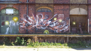 Graffiti Wall - Photo by derschmock - EXER, EKSER