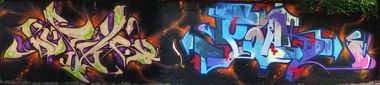 Graffiti Wall - Photo by destro - destro, ponk
